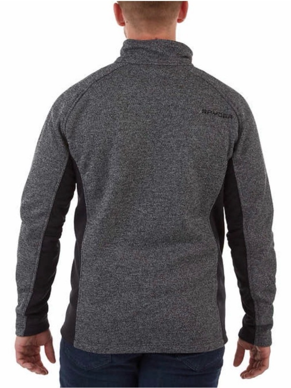 SPYDER Outbound Quarter Zip Pullover Sweater Size M - Picture 3 of 15